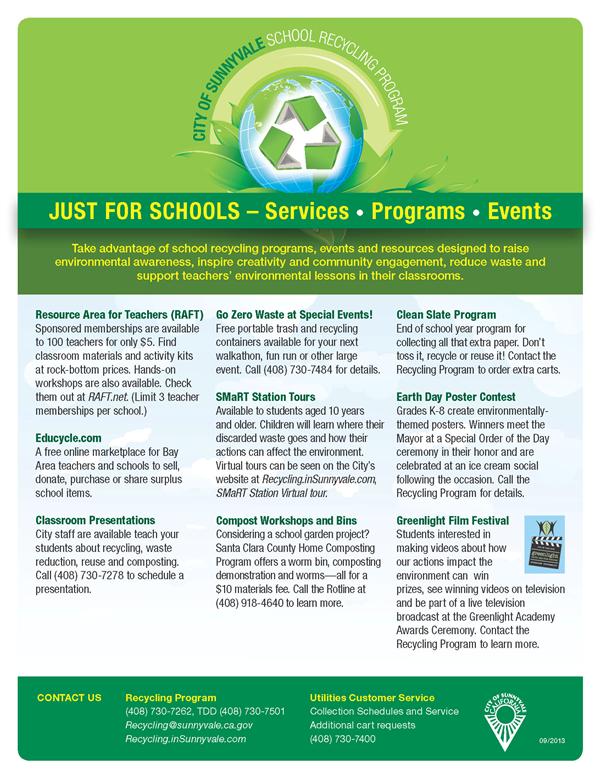 just for schools - services, programs