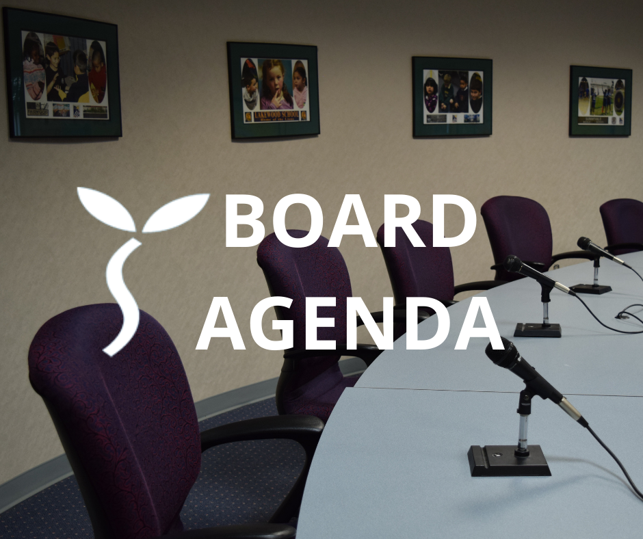  BOARD AGENDA