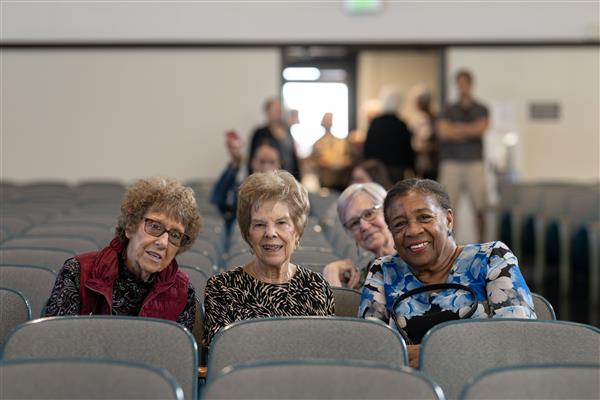 people gathered in auditorium